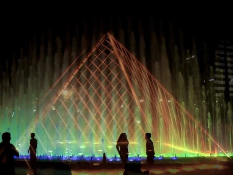 Magic Water Fountain Park + DPaso Show